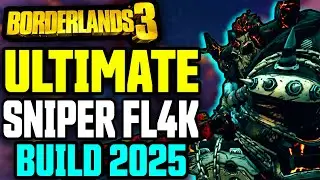 Borderlands 3 UPDATED FL4K Build (Solo ALL Content!) BEST Level 72 Flak Build + PC Save File