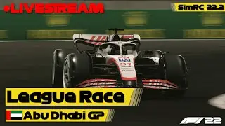 F1 22 League Race - Abu Dhabi GP  [Livestream] (SimRC 22.2 Round 11)