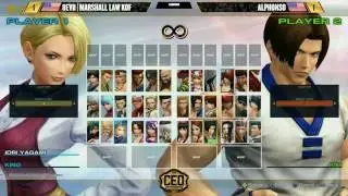 CEO2016 KOF14 Exhibition - ALPHONSO vs 8EVB MARSHALL LAW KOF