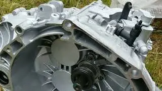 Установка  коробки передач  форд транзит ( часть 2 )