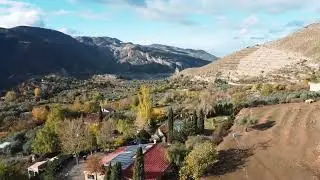 Dronie at Guejar Sierra - Spain
