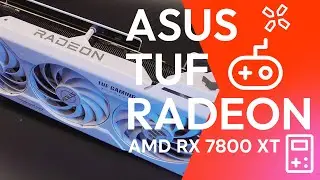 ASUS TUF Gaming AMD  Radeon RX 7800 XT White OC Edition / 16GB GDDR6