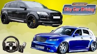 Logitech G27 ile CCD Audi Q7 ile İnfinity FX50S