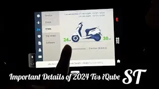Price Itna Zada But Why ? | 2024 Tvs iQube ST - Display Comparison