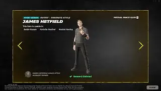 Fortnite: James Hetfield Skin Gameplay #fortnite #fortniteclips #fortniteclipz #gaming