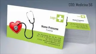 Carti de vizita Doctor, Medic, Cabinet Medical by CDVi