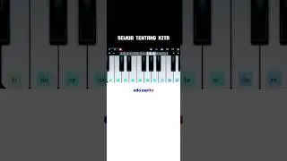 semua tentang kita #shortfeed #belajarpiano #peterpancover #pianocover