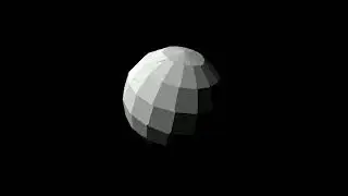 3D Sphere in Game Editor