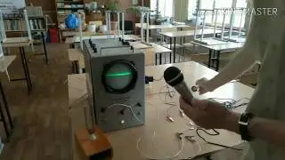 Звук на осциллографе