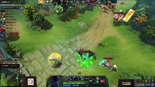 Epicenter Fly to The Moon vs Team Liquid Game 2 GG Moment