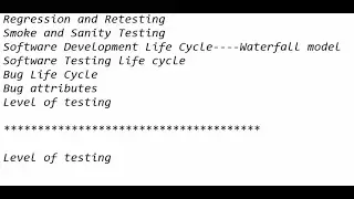 Manual testing for beginners day 2 II Software testing II Regression testing