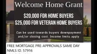 Kentucky's Welcome Home Grant: A $20,000 Grant To Help Kentucky Home Buyers in 2024 Buy A Home.