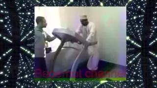 Араб впервые на беговой дорожке