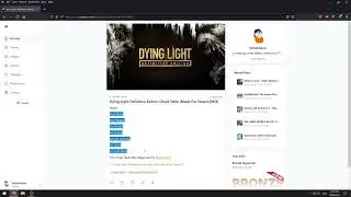 Dying Light Definitive Edition Cheat Table (Made For Steam)(REQ)