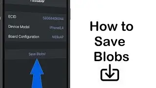 How to Save iOS 11.3 SHSH Blobs!