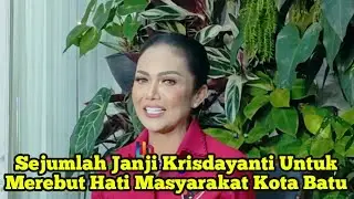 Sejumlah Janji Krisdayanti Untuk Merebut Hati Masyarakat Kota Batu