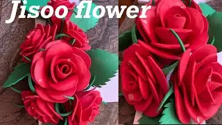 Jisoo flower making tutorial