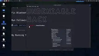 Fix Bluetooth Not Working in Kali Linux 100% Working Trick