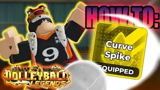 How to Serve with Curve Spike | Volleyball Legends