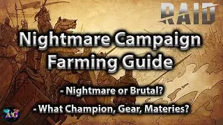 Raid Shadow Legends - Nightmare Campaign Farming - Beginners Guide