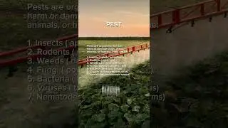 Pest| Types of Pest| Pesticides | Insecticides | Herbicides | Concepts of Botany