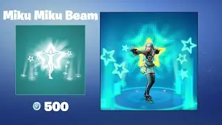 Miku Miku Beam | Fortnite Emote
