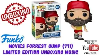 Funko Pop Movies Forrest Gump (771) Limited Edition Unboxing Music 