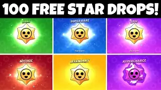 How To Get 100 FREE Starr Drops In Brawl Stars!