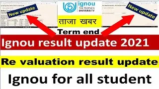 ignou revaluation result dec 2020|ignou results update 2021ignou result