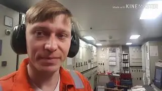 Пуск Главного Двигателя MAN 8L48/60B на борту современного судна