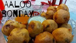 Aaloo Bonday Recipe. Hyderababdi Potato Balls Recipe. Ramadan Recipe. Iftar Recipe.