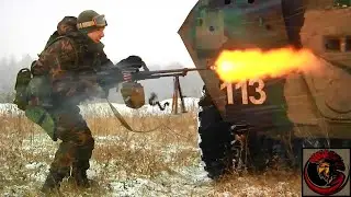 Russian Military Firepower Demonstration | Military Training Exercise
