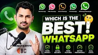 BEST WHATSAPP APP - Which WhatsApp is Best And Secure - Konsa WhatsApp Acha Hai | WhatsApp Messenger