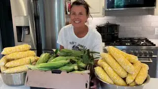HUGE Corn Preservation Project | First Time Water Bath Canning!