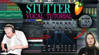 How To actually STUTTER VOCAL🎶🎹 Serum FX🎧 FL Studio TUTORIAL, tricks, tips, Fred Again, Hyper Techno