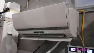 CHẠY TEST MÁY ĐIỀU HÒA PANASONIC VIỀN ĐEN HÀNG NHẬT BÃI