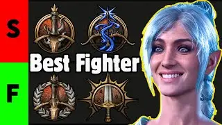 BEST FIGHTER SUBCLASS in Baldur's Gate 3 Tier List
