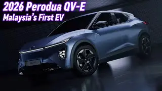 2026 Perodua QV-E, Malaysia’s First EV Costs $19K. Batteries Sold Separately 😱