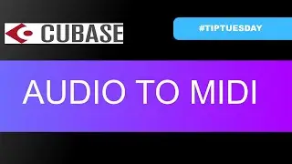CUBASE- Audio to Midi (
