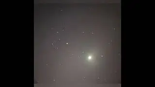 Comet C/2022 E3 - ZTF - Through clouds and the moonlight.