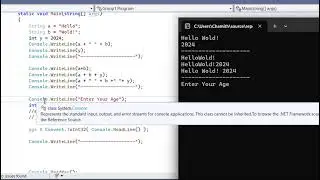 13 User Input -Cannot implicitly convert type 'string' to 'int'