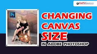 How to Change Canvas size in Adobe Photoshop | Photoshop Canvas Size Tutorial