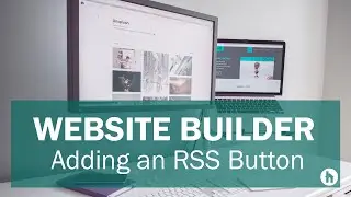 How to Add an RSS Button with Website Builder