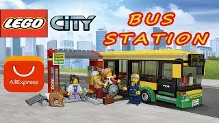 LEGO CITY 60154 🚌 АВТОБУСНАЯ ОСТАНОВКА с AliExpress / Распаковка