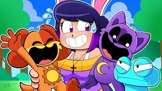 Adopting CatNap and DogDay! (Poppy Playtime Chapter 3)