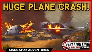 NEW Plane Crash Mission - Firefighting Simulator: The Squad