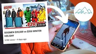 Sidemen skiing video, @wroetoshaw from @sidemen watching my how to ski video in their latest video.