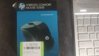 HP wireless mouse x3500