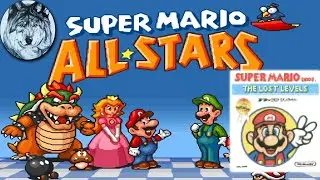 Super Mario All-Stars (SNES). Part 2/4. Super Mario Bros.: The Lost Levels. Игры 90-х. Longplay.