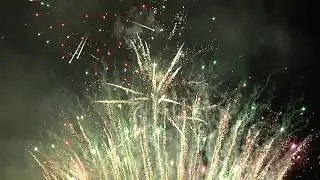 Zimne ognie na Skarpie filmowane z Drona
